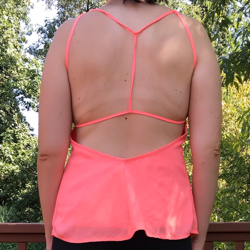 Coral Strappy Tank top